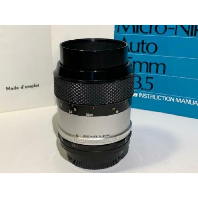 Nikon Micro-Nikkor-P Auto 55mm F3.5 + tussenring M2