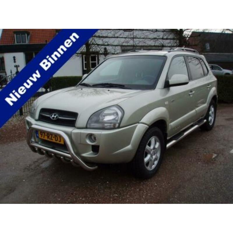 Hyundai Tucson 2.7i V6 4WD Style *AUTOMAAT*LEDER INT.*4x4*