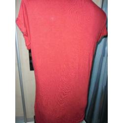 T shirt 'shopping therapie' mt L/XL