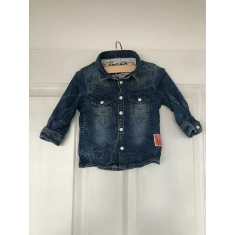 Vingino spijkerblouse maat 74