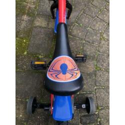 Spiderman fiets met zijwieltjes 14 inch