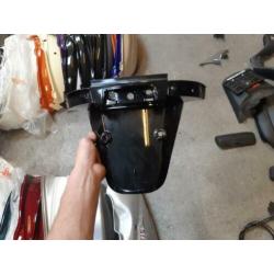 Achterspatbord glans zwart NIEUW AGM VX50 Vespa Look