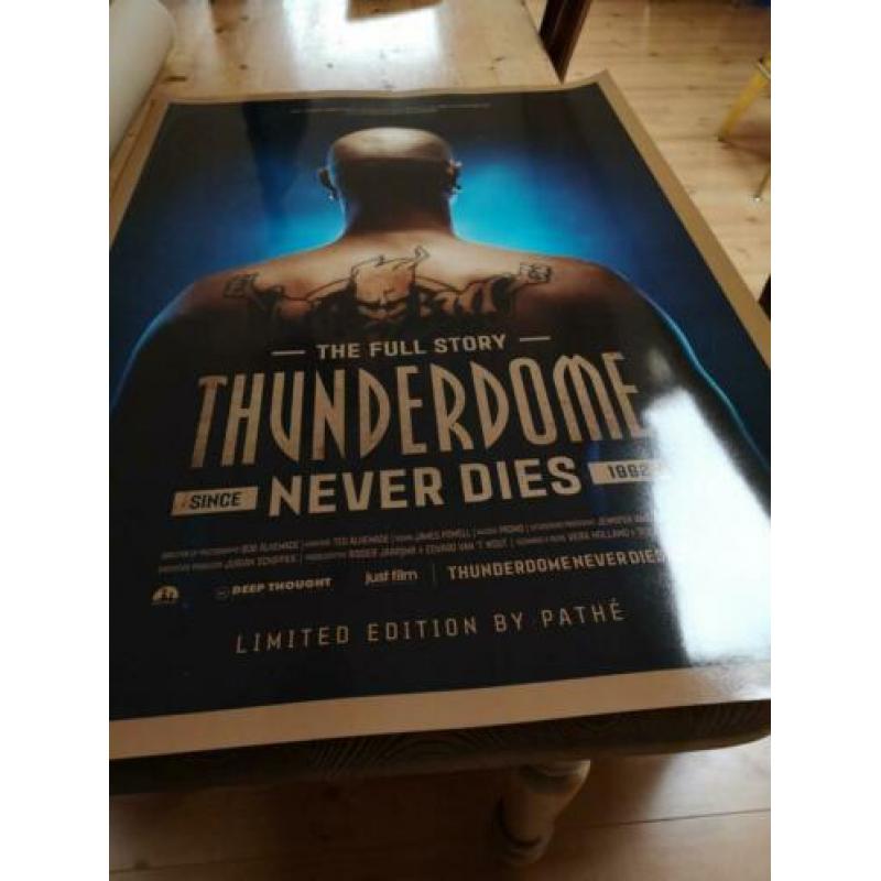 Limited Thunderdome pathé poster (hardcore id&t)