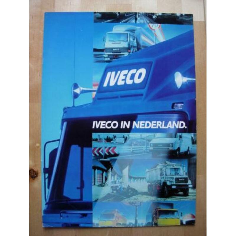 Iveco Brochure ca 1984 - Iveco in Nederland