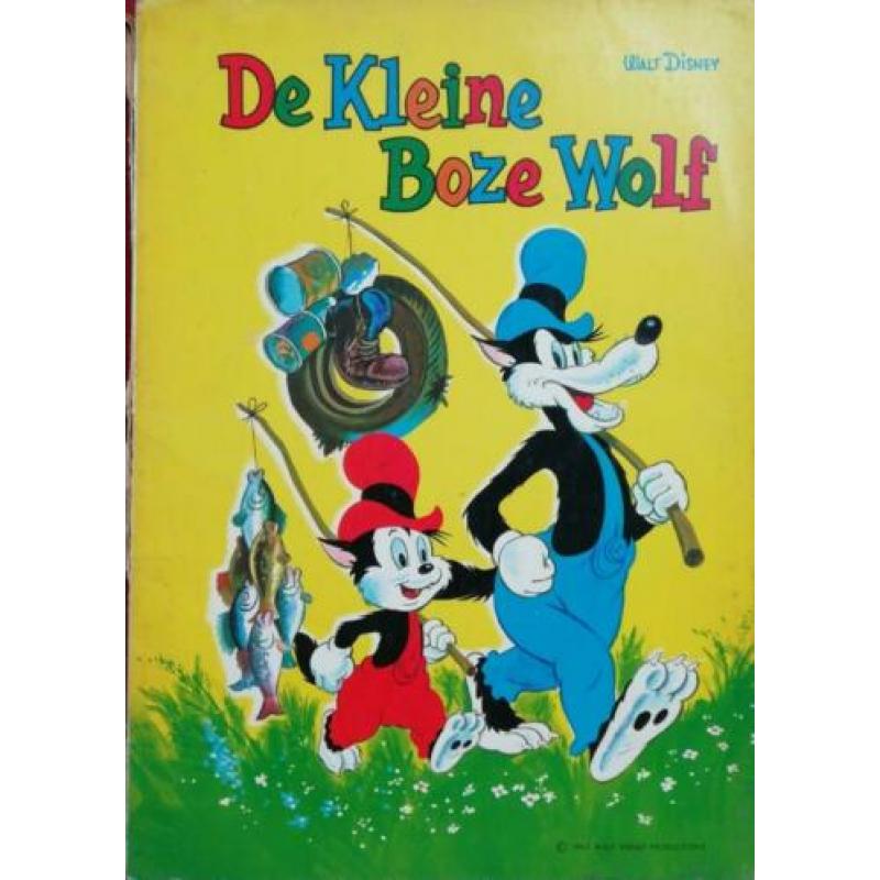 Stripboek Broer Konijn en kleine boze wolf 1961