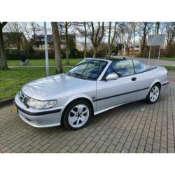Saab 9-3 2.0 Turbo Cabrio 2001, historie, leer, boekjes, APK
