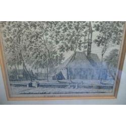 Kopergravure Ooster Souburg / Koudekerk (Reyshof)