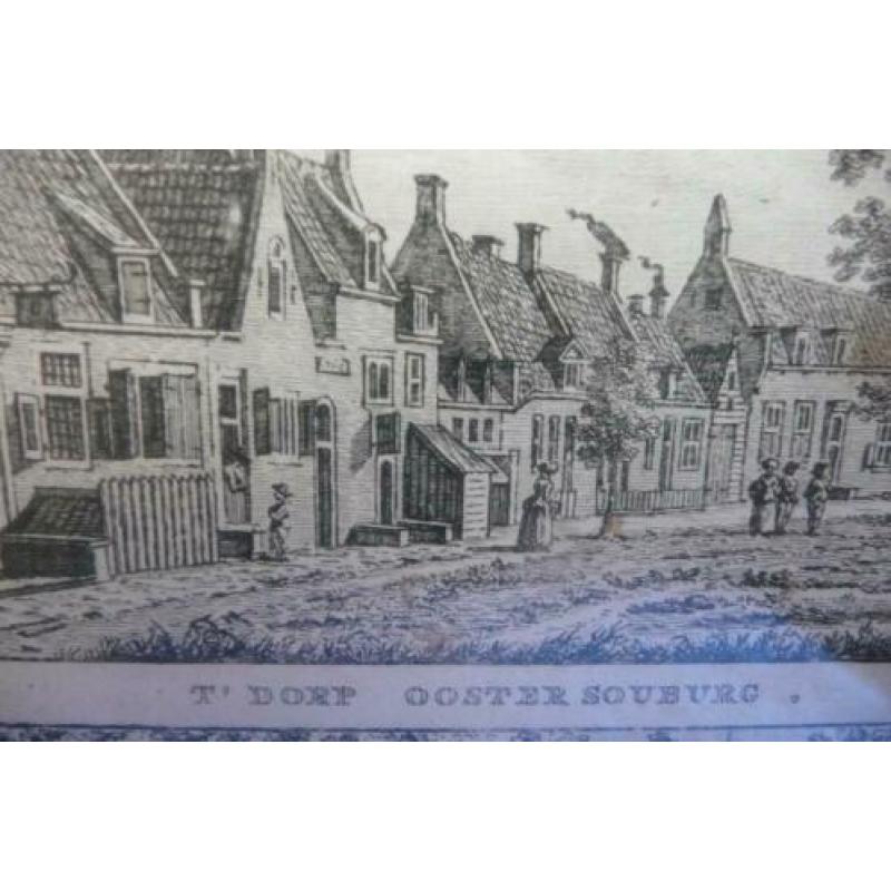Kopergravure Ooster Souburg / Koudekerk (Reyshof)