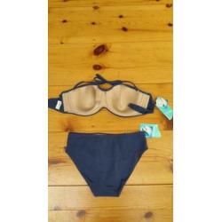 Blauwe bikini 85D/38. Selmark/Spanje.