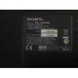 Sony LCD tv 32" KDL-32EX402 Full HD met nieuwe AB Video inV