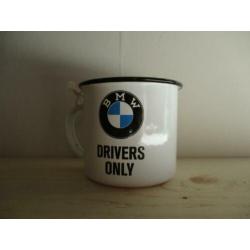 emaille mokken mini, BMW, volkswagen, john deere, vespa, VIP