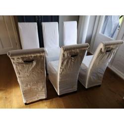 6 eetkamerstoelen