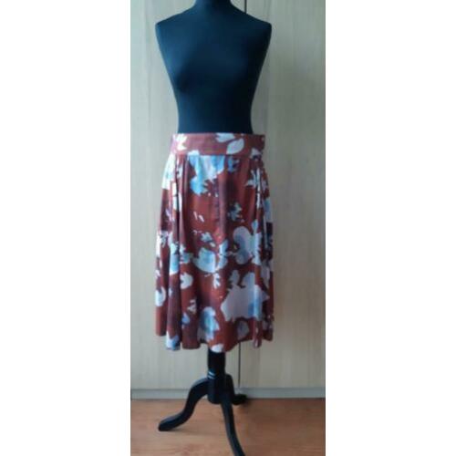 Dries van Noten rok met bloemmotief - maat 38