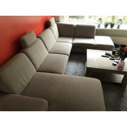 Hoekbank / U-bank Modo Stof 347x220