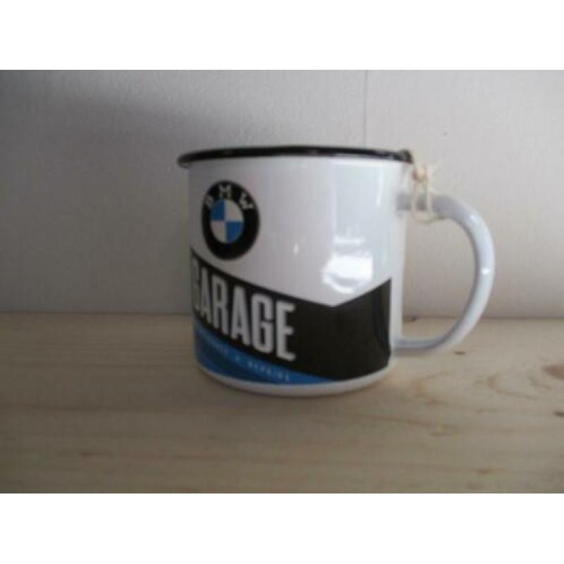 emaille mokken mini, BMW, volkswagen, john deere, vespa, VIP