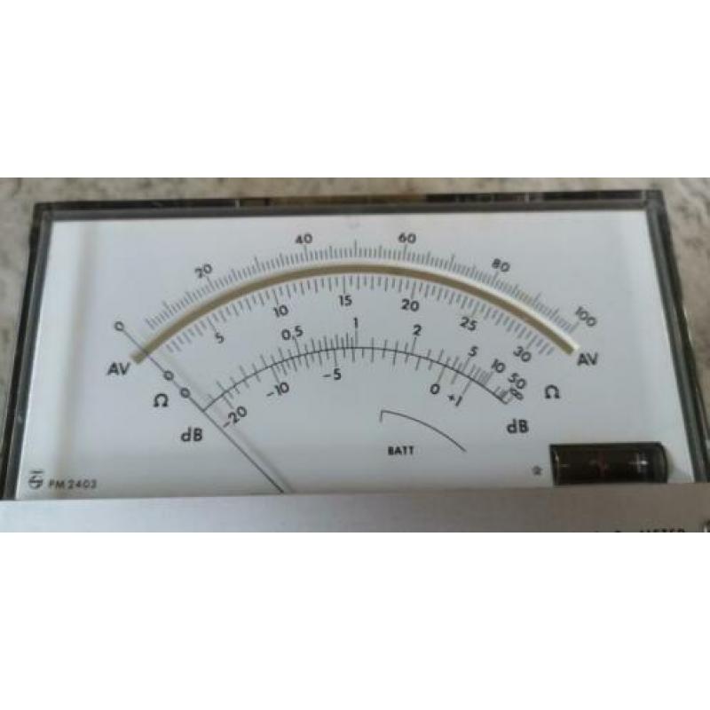 Philips Analoge Multimeter - 100% in orde