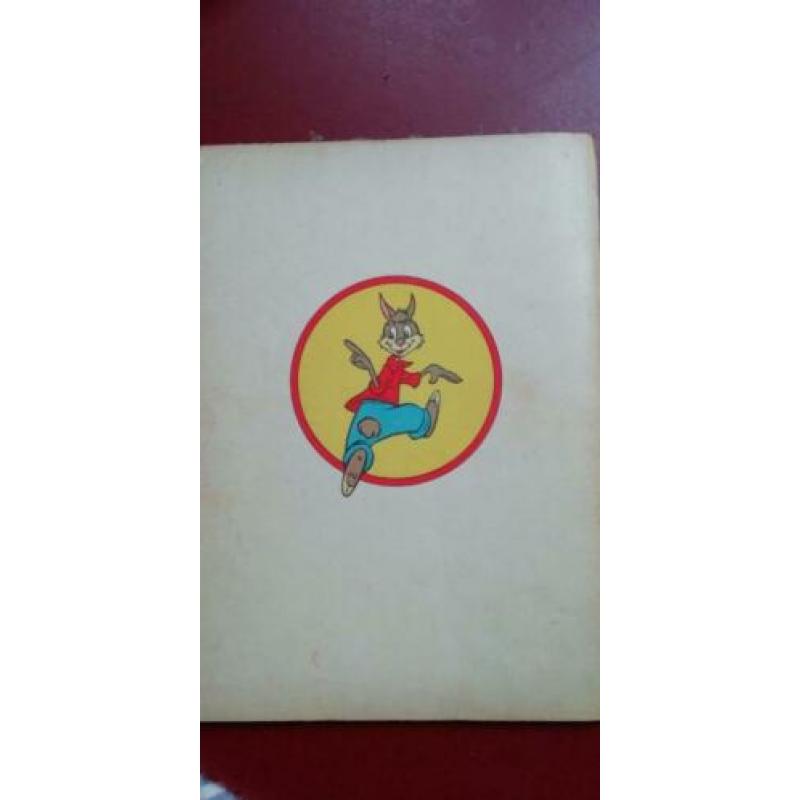 Stripboek Broer Konijn en kleine boze wolf 1961