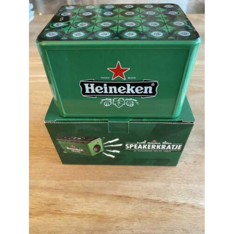Heineken speakerkratje nieuw in doos