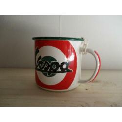 emaille mokken mini, BMW, volkswagen, john deere, vespa, VIP