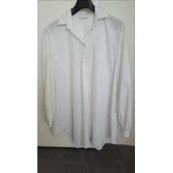 Witte poplin blouse