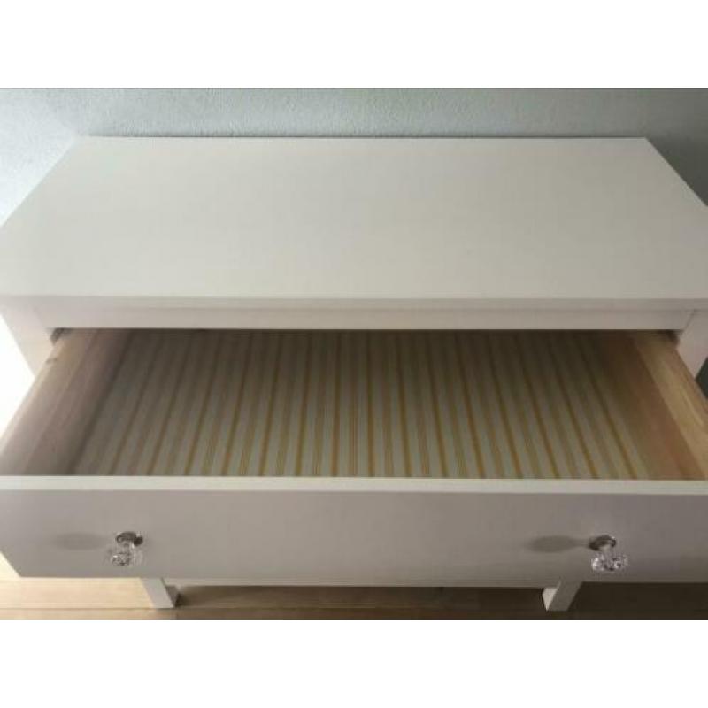 Ladenkast/commode Hemnes Ikea wit