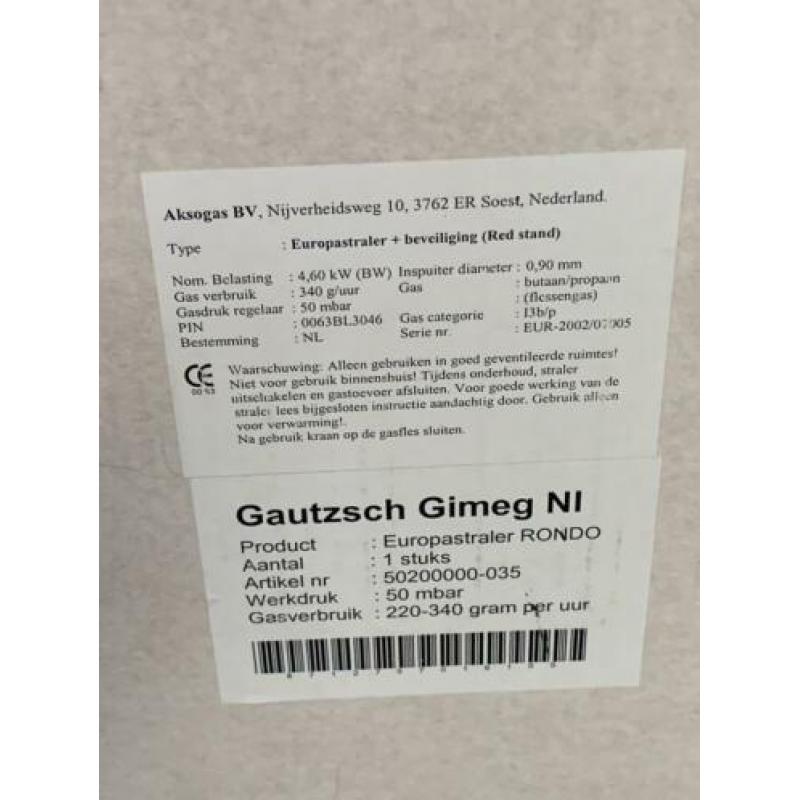 Gasverwarming
