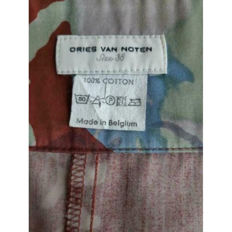 Dries van Noten rok met bloemmotief - maat 38