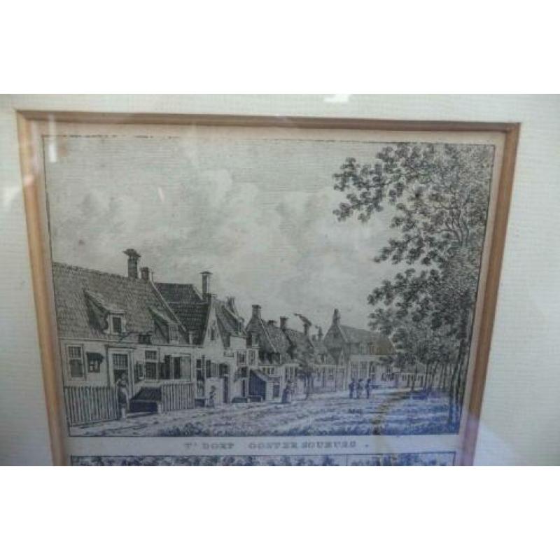 Kopergravure Ooster Souburg / Koudekerk (Reyshof)