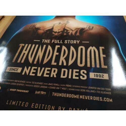 Limited Thunderdome pathé poster (hardcore id&t)
