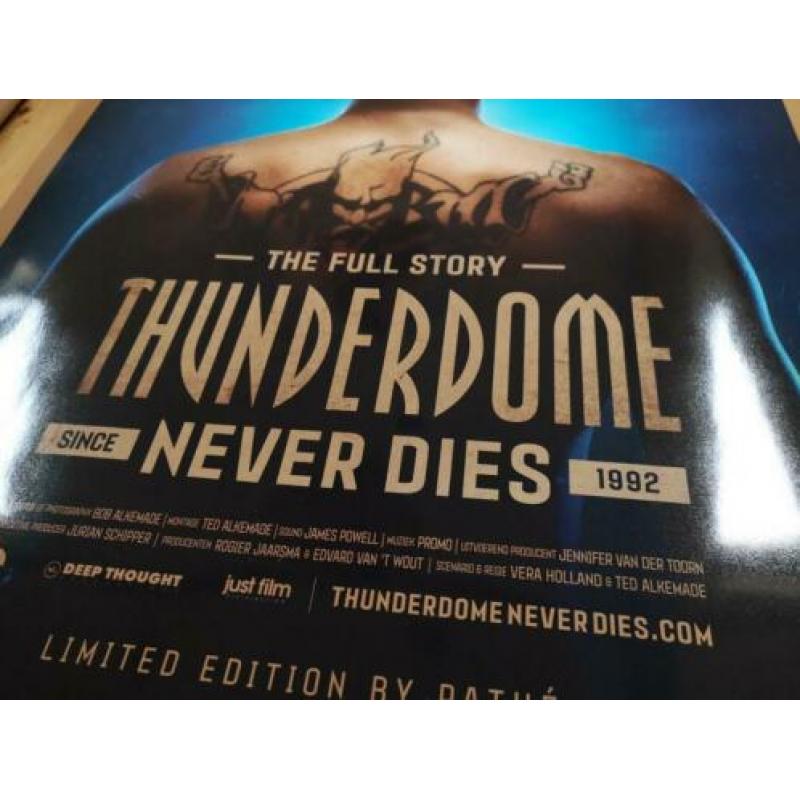 Limited Thunderdome pathé poster (hardcore id&t)