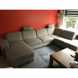 Hoekbank / U-bank Modo Stof 347x220