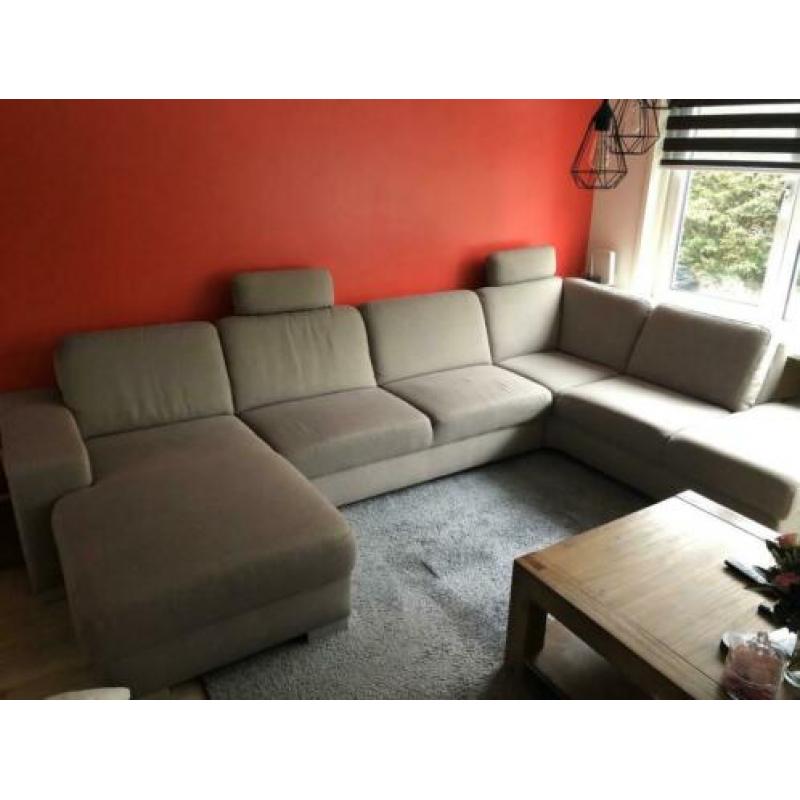 Hoekbank / U-bank Modo Stof 347x220