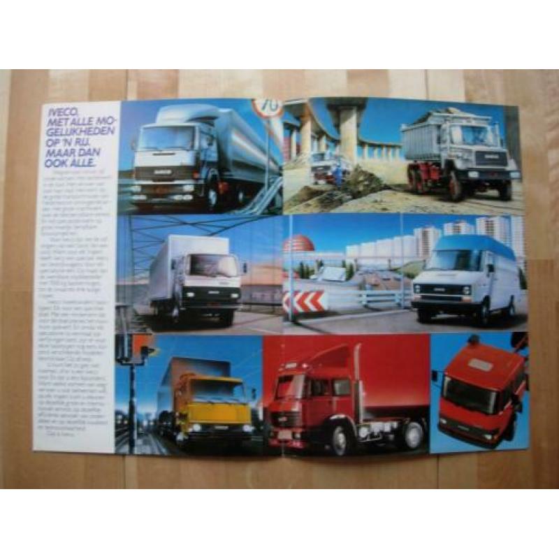 Iveco Brochure ca 1984 - Iveco in Nederland
