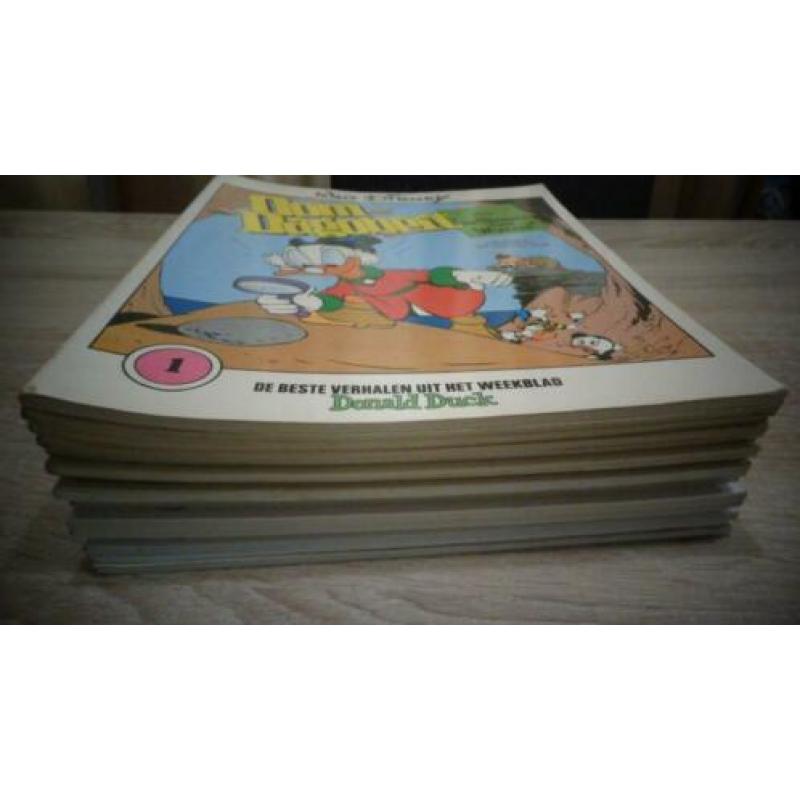 Oom dagobert stripboeken 16 stuks (zeer) goede tm zgan staat