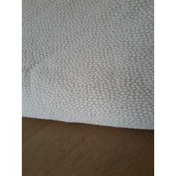 Deken sprei crème beige hotel kwaliteit, 170 x 280 GOED DOEL