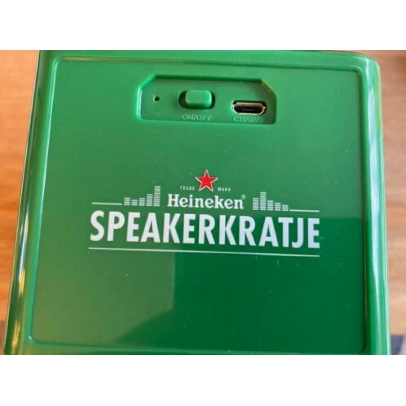 Heineken speakerkratje nieuw in doos
