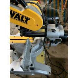 Dewalt dw718-qs afkort- en verstekzaag
