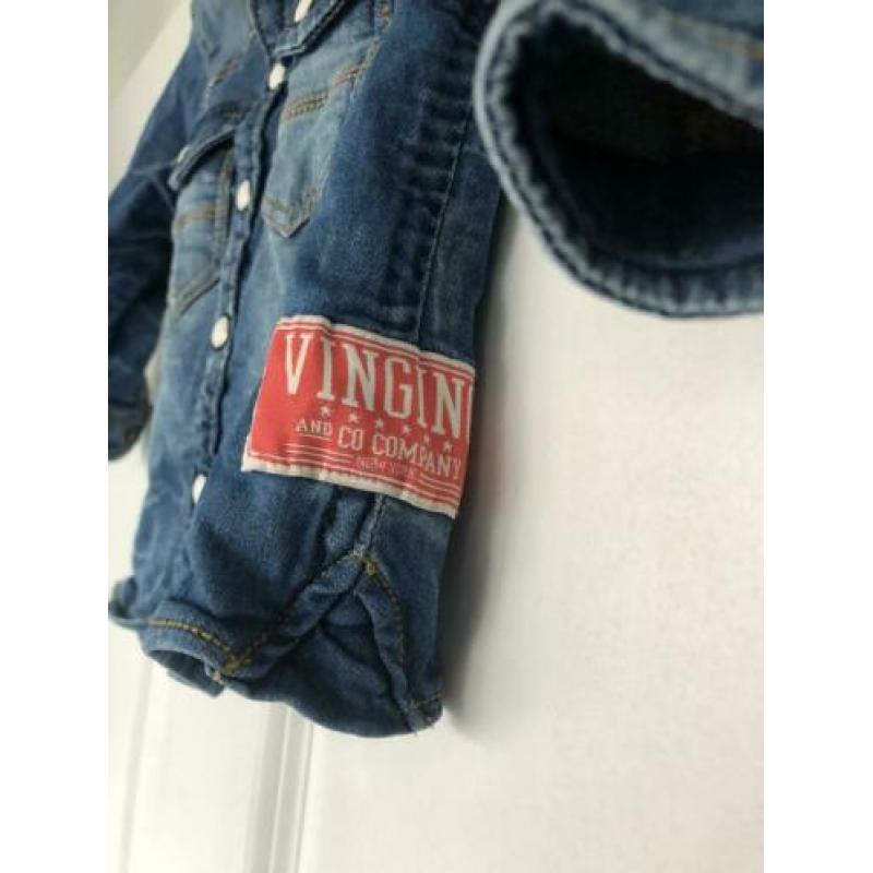 Vingino spijkerblouse maat 74