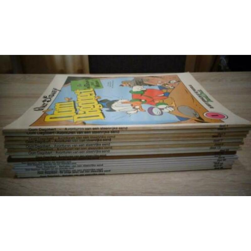 Oom dagobert stripboeken 16 stuks (zeer) goede tm zgan staat