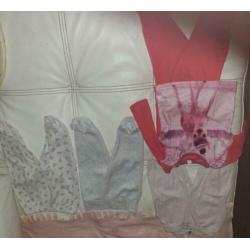 Tas vol baby kleding