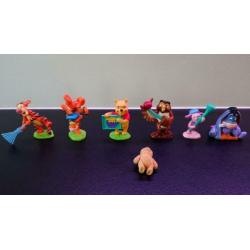 Disney Winnie de Poeh en vriendjes poppetjes figuurtjes