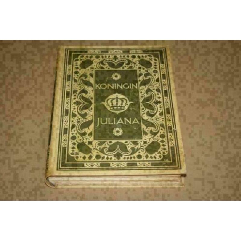Koningin Juliana - Officieel Gedenkboek - Luxe editie 1948 !