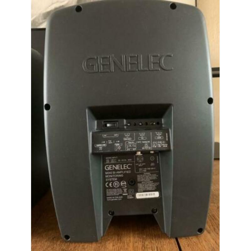 Genelec M040 monitor speakers (pair)