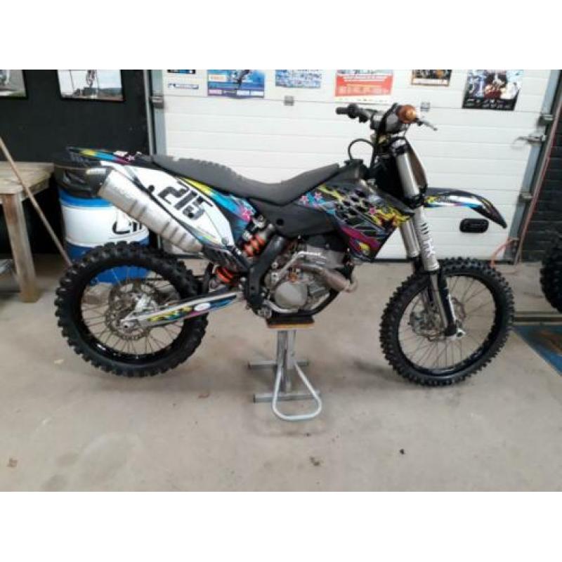 KTM 250 SX-F 2010 (zeer complete SXF van 1e eigenaar)
