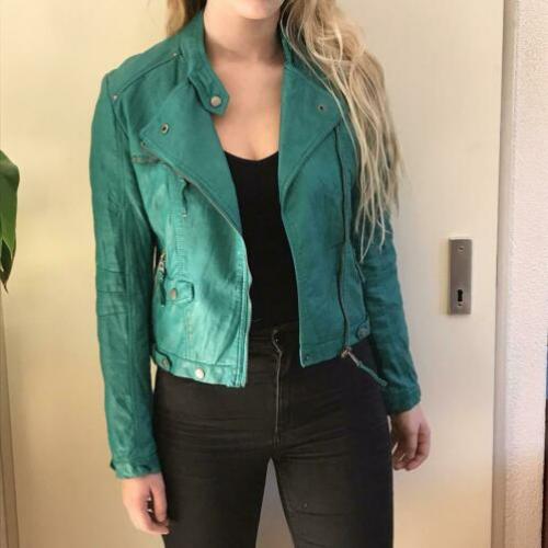Zomerjas groen imitatieleer | Suftu | Maat S / M