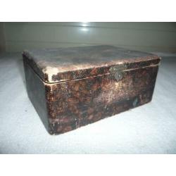 Kaveewee oud houten sigarenkistje Nr 820