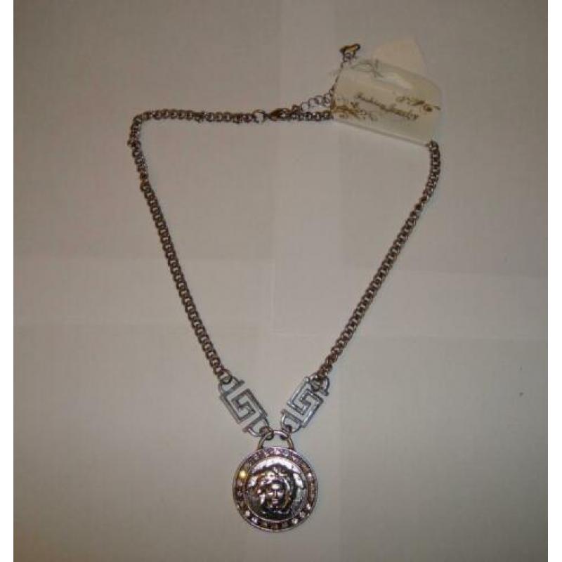 MEDUSA halsketting goud- en zilverkleurig voor € 12,95 p/st