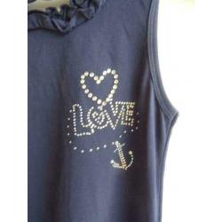 Schattige blauwe tuniek van Pacino mt 116/122