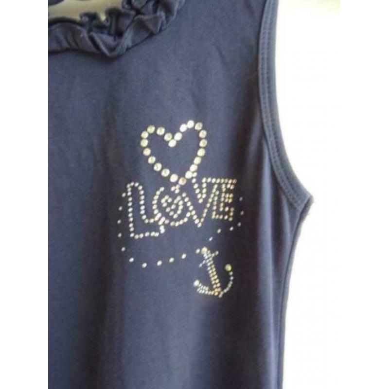 Schattige blauwe tuniek van Pacino mt 116/122