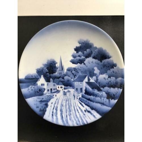 Delfts blauwe borden 3 stuks diameter 30 cm